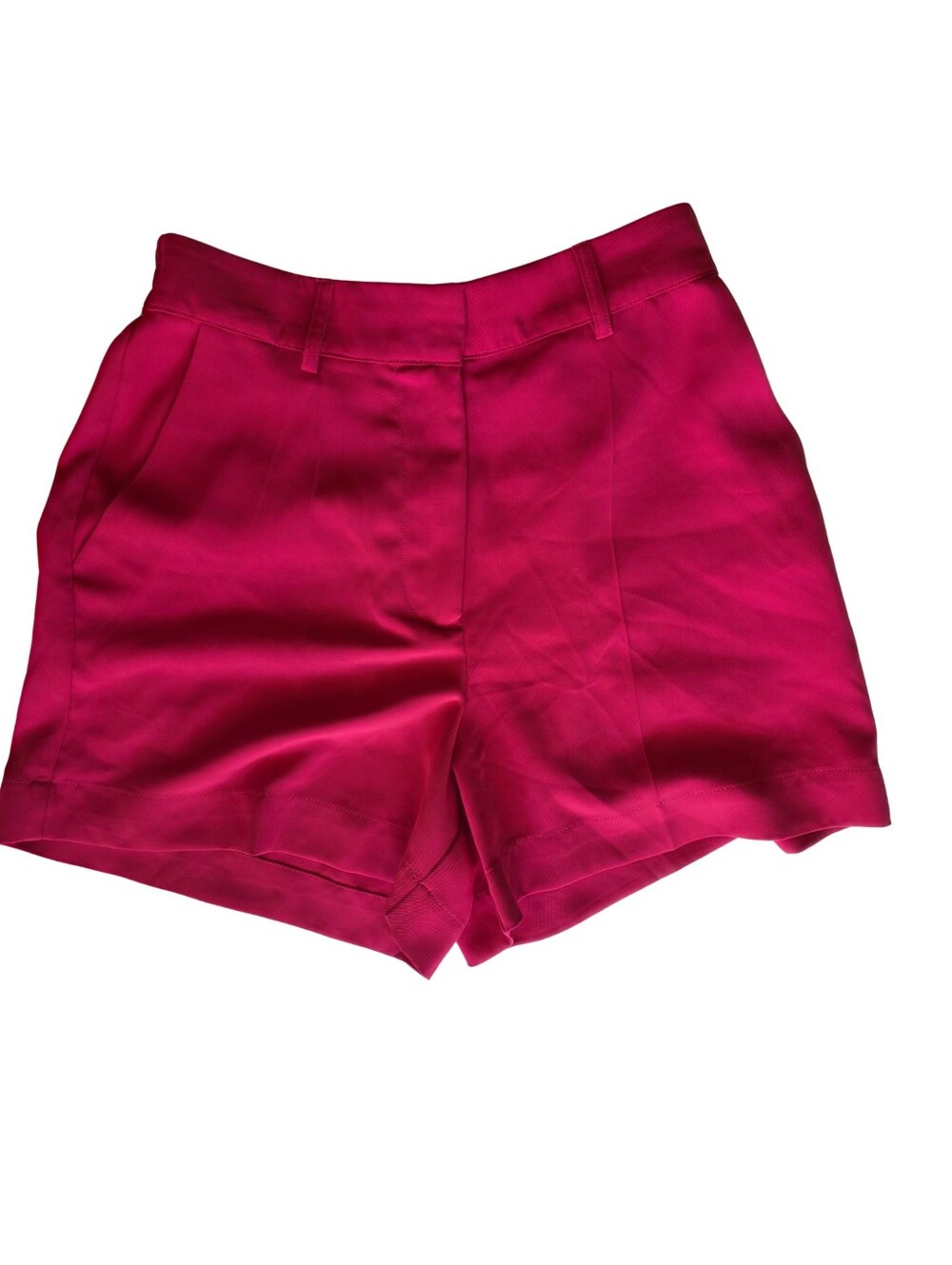 House Of Harlow Hot Pink Tailored Shorts